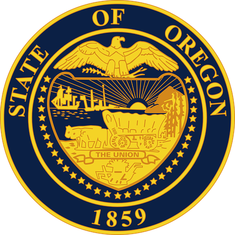 Oregon State Seal Emblem